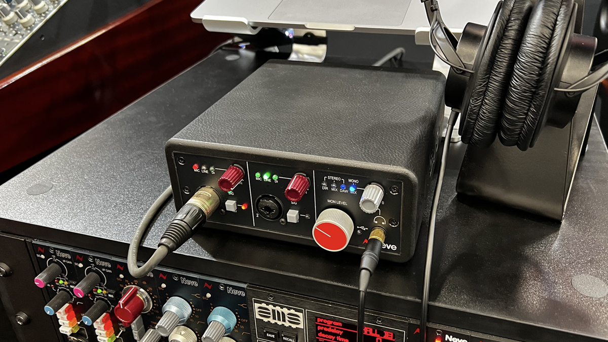 New Neve 88M Desktop Dual Mic Preamp and USB Audio Interface