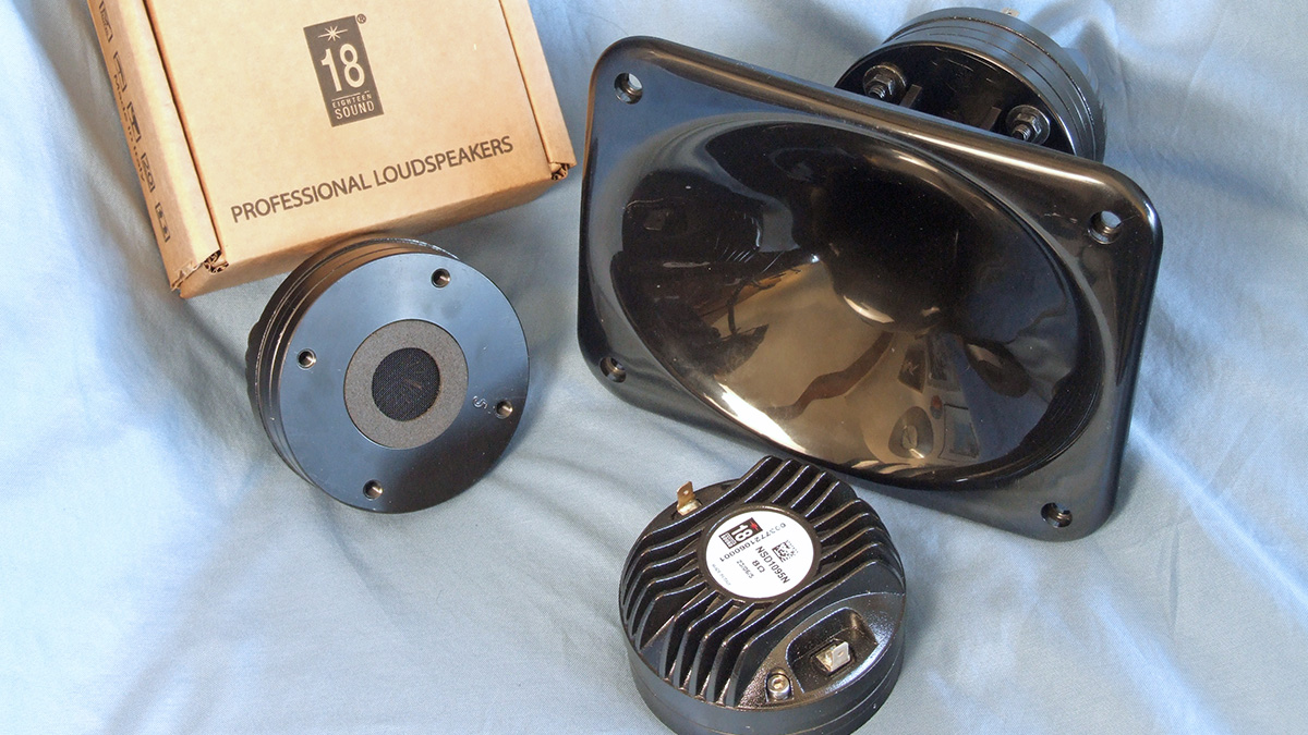 テンカウント Test Bench: Eighteen Sound NSD1095N Compression Driver and