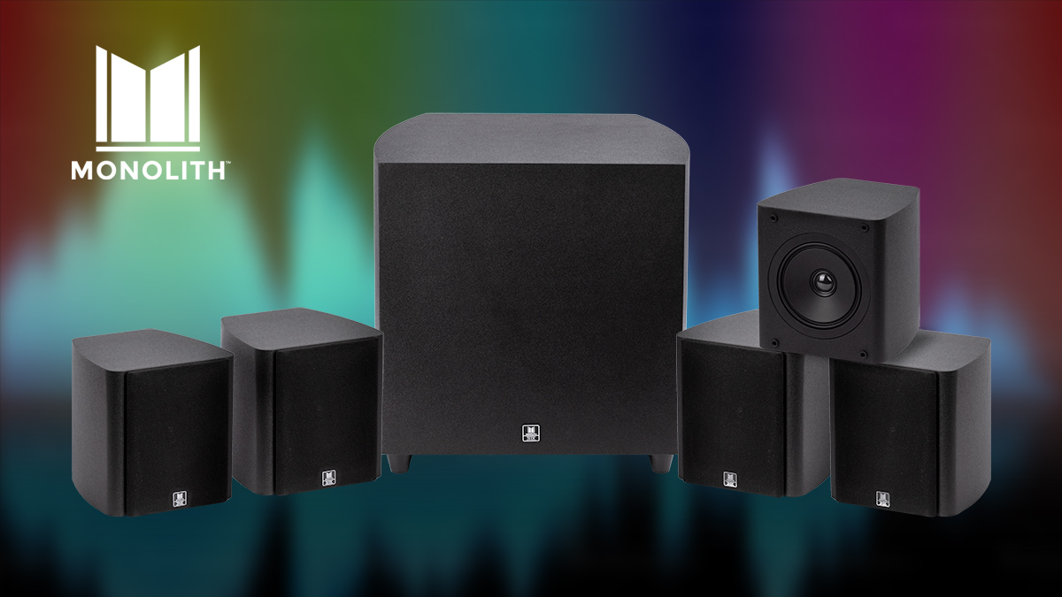 Monoprice 5.1 hot sale speakers