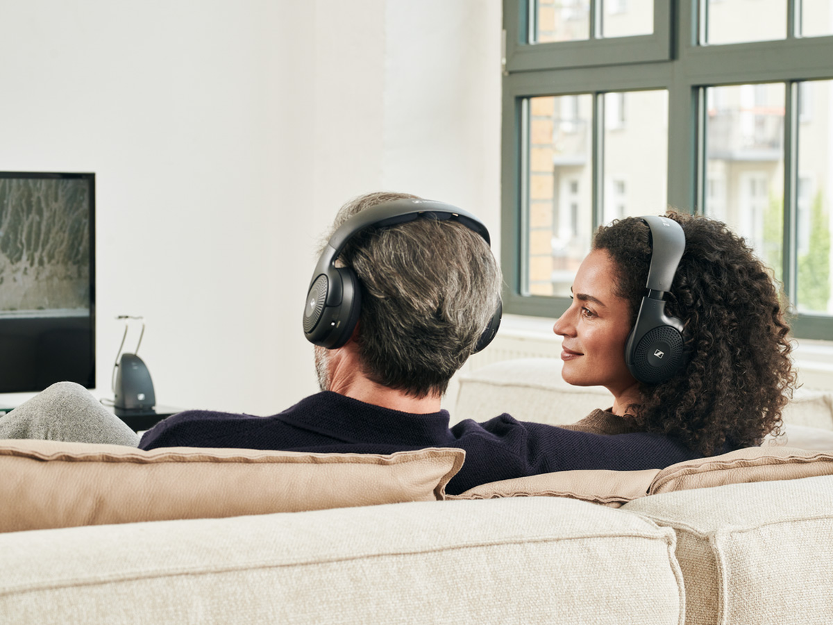 Sennheiser headphones best sale for tv listening