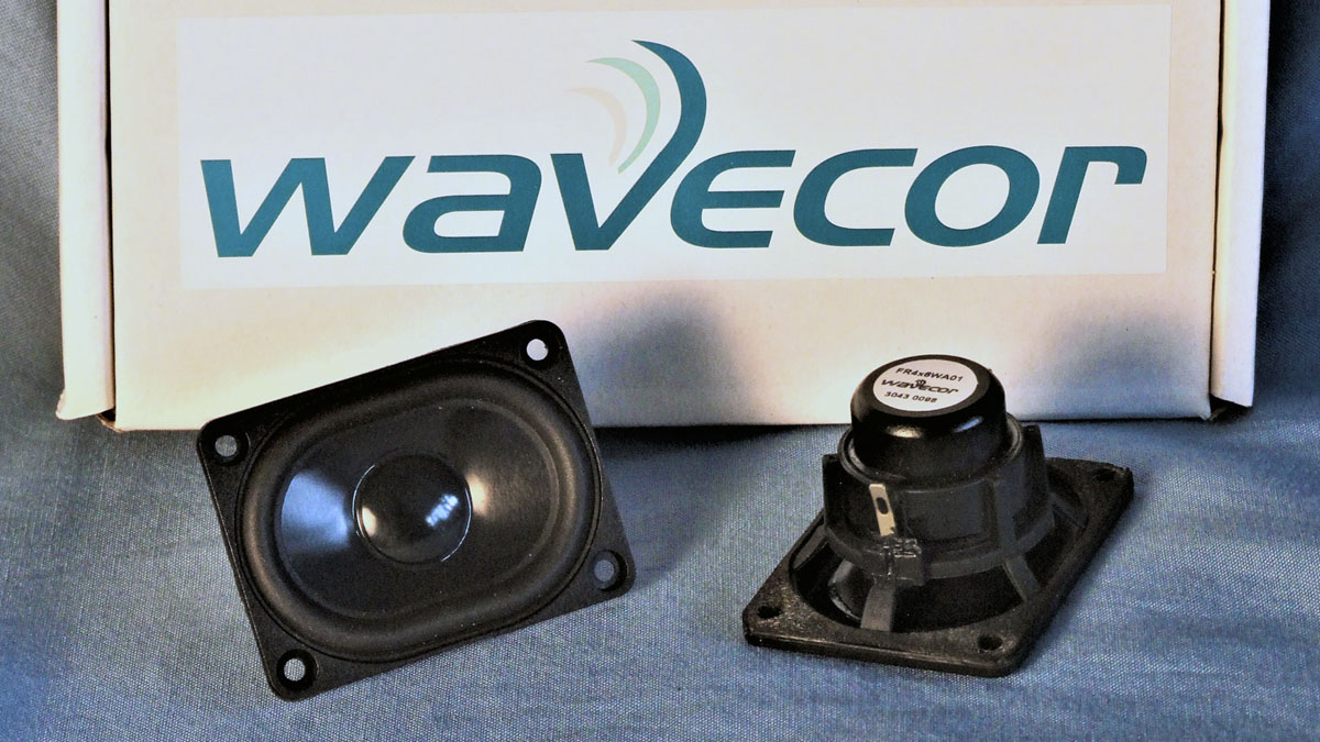 Test Bench-Wavecor's FR4X6WA01 Oval Full-Range Driver
