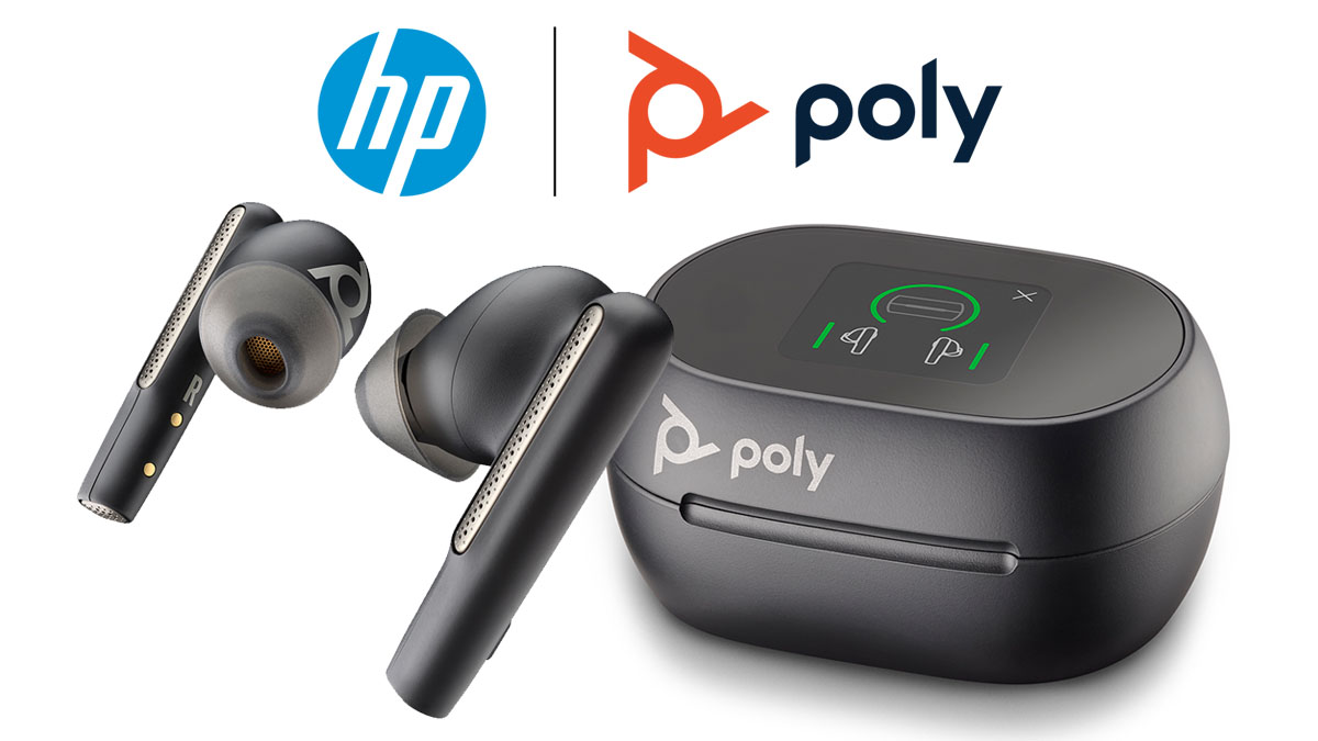 Poly Voyager Free 60 Enterprise-Grade TWS ANC Earbuds with
