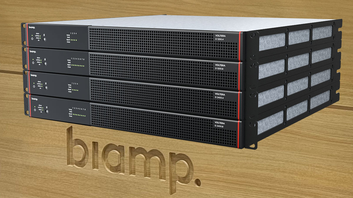 Biamp Introduces Flexible Voltera D Amplified Loudspeaker Controllers