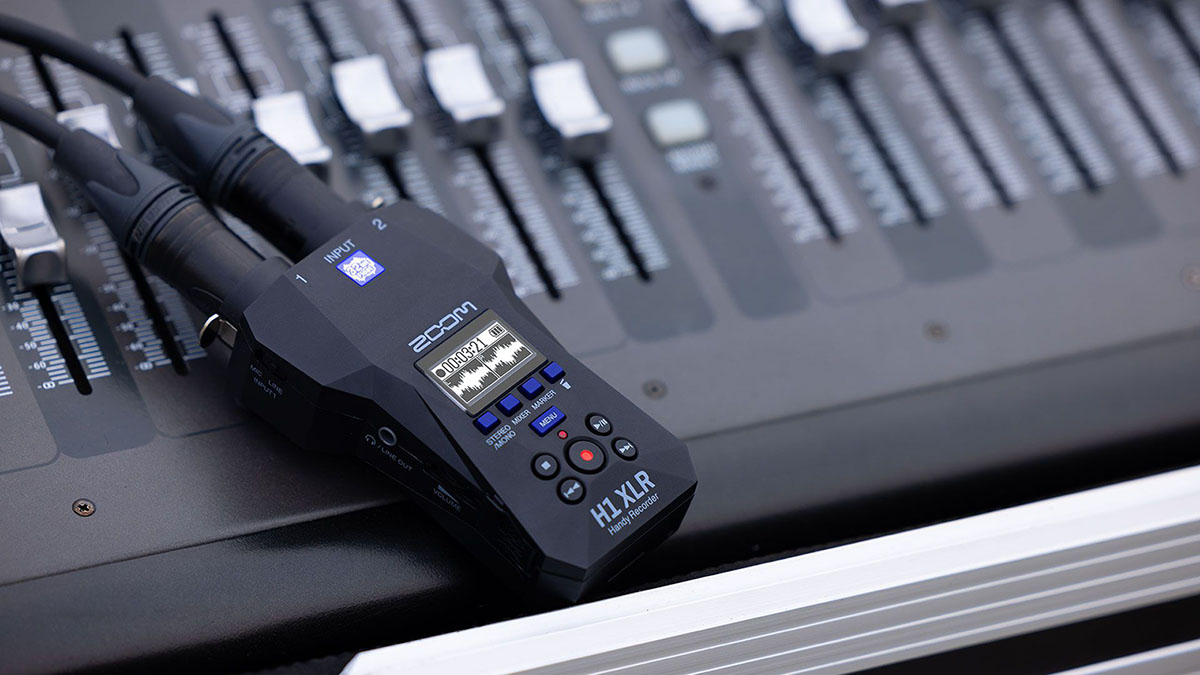 Zoom Unveils 32-bit H1 XLR Handy Recorder that Doubles as