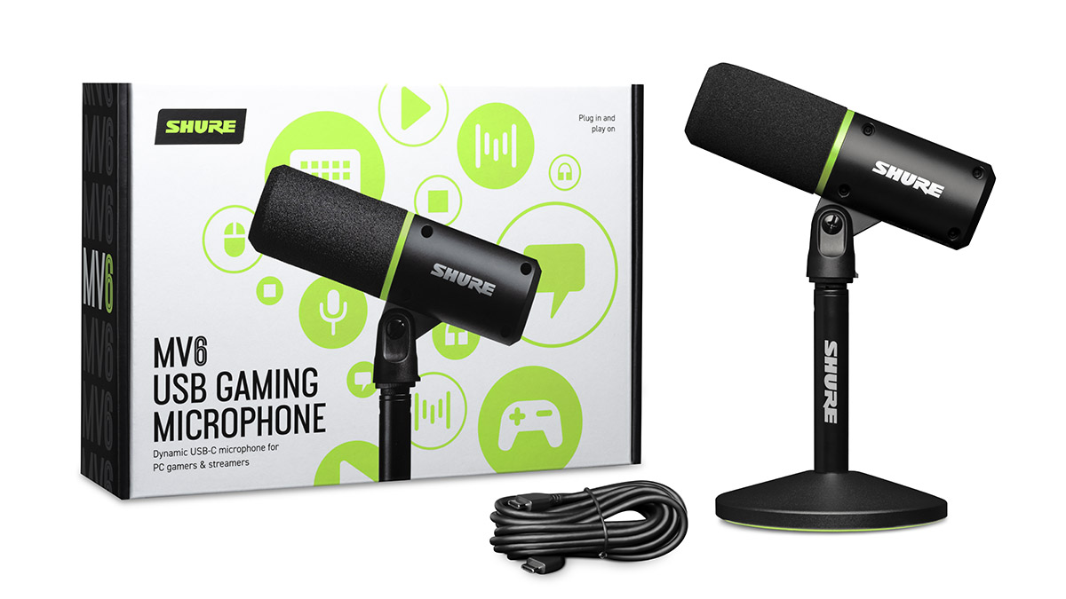 驚きの値段 MV6 Launches Shure Dynamic with Microphone Gaming USB-C 配信機器・PA機器・レコーディング機器