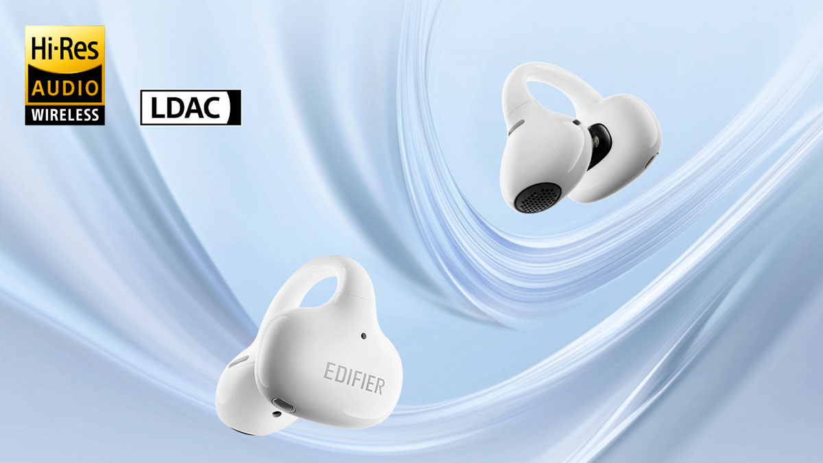 Edifier Announces LolliClip Open-Ear True Wireless Noise