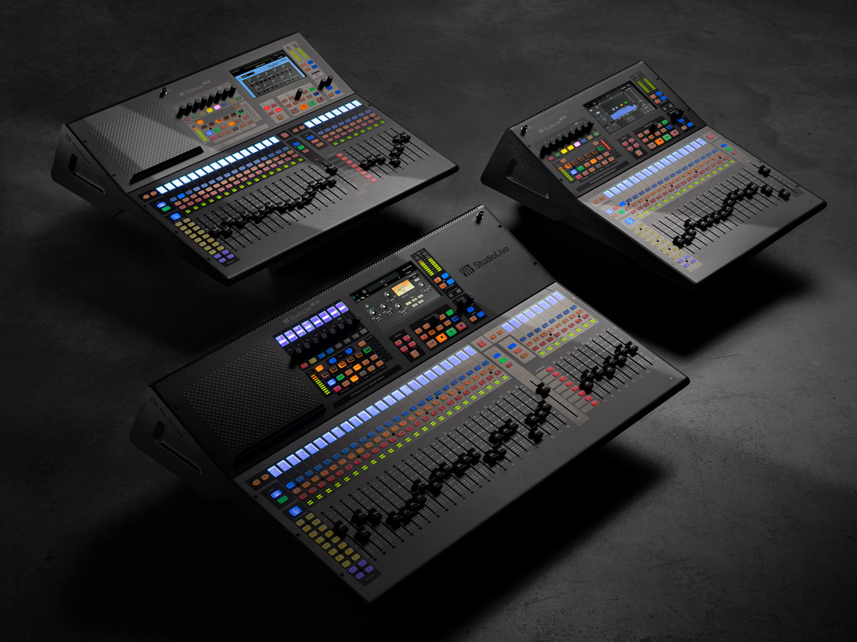 PreSonus Reveals Special-Edition StudioLive Digital Mixers