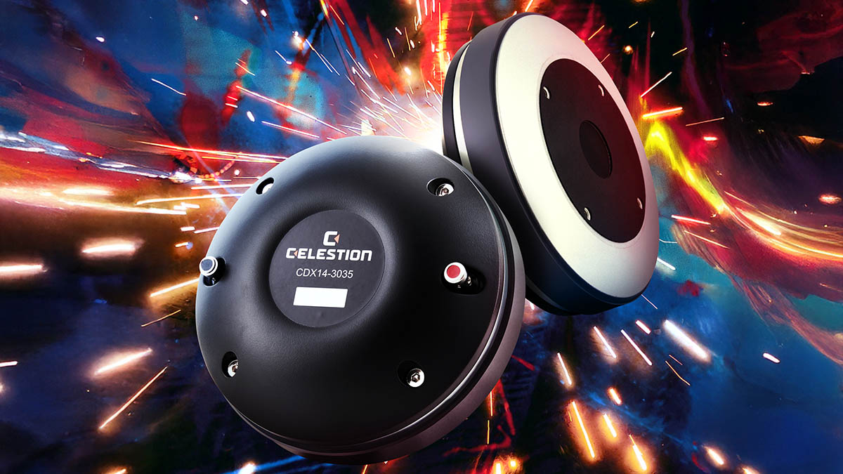 SONO ミトン Celestion Launches Ferrite Magnet CDX14-3035 HF Compression Driver