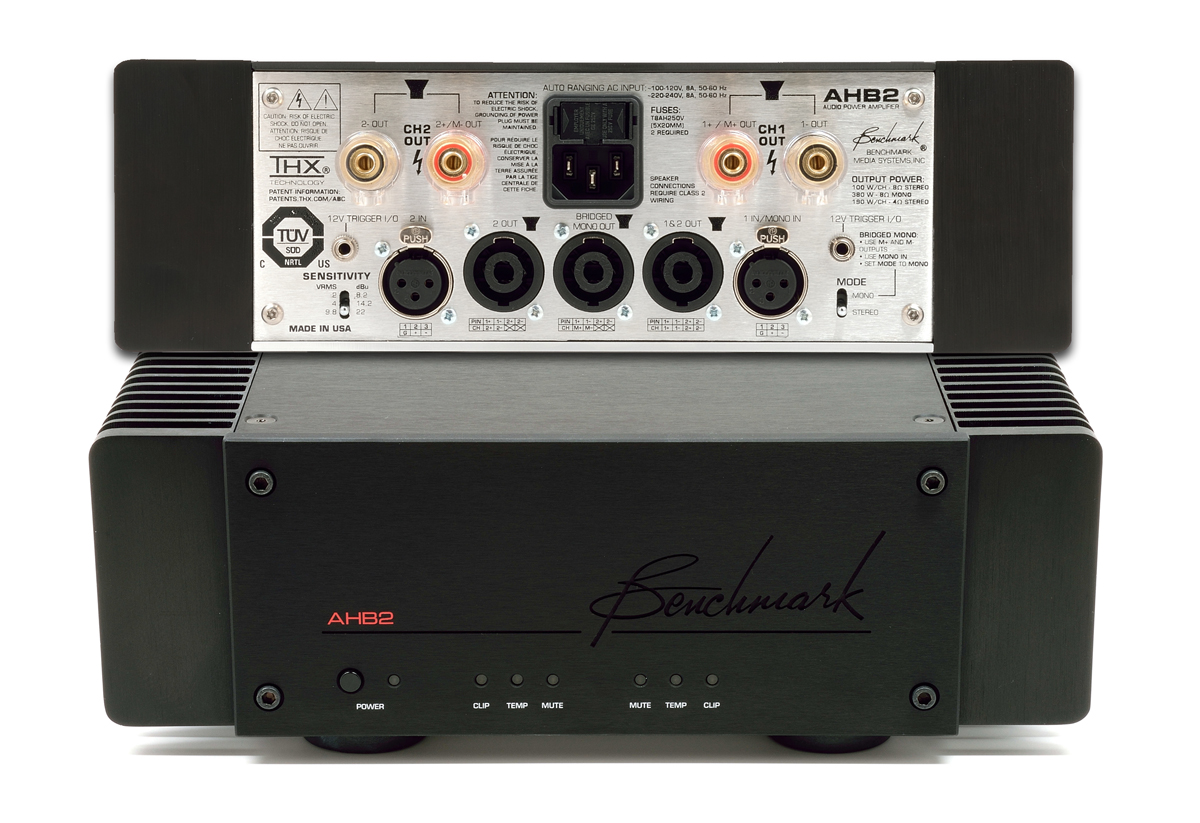 Fresh from the Bench Benchmark AHB2 Stereo Power Amplifier audioXpress