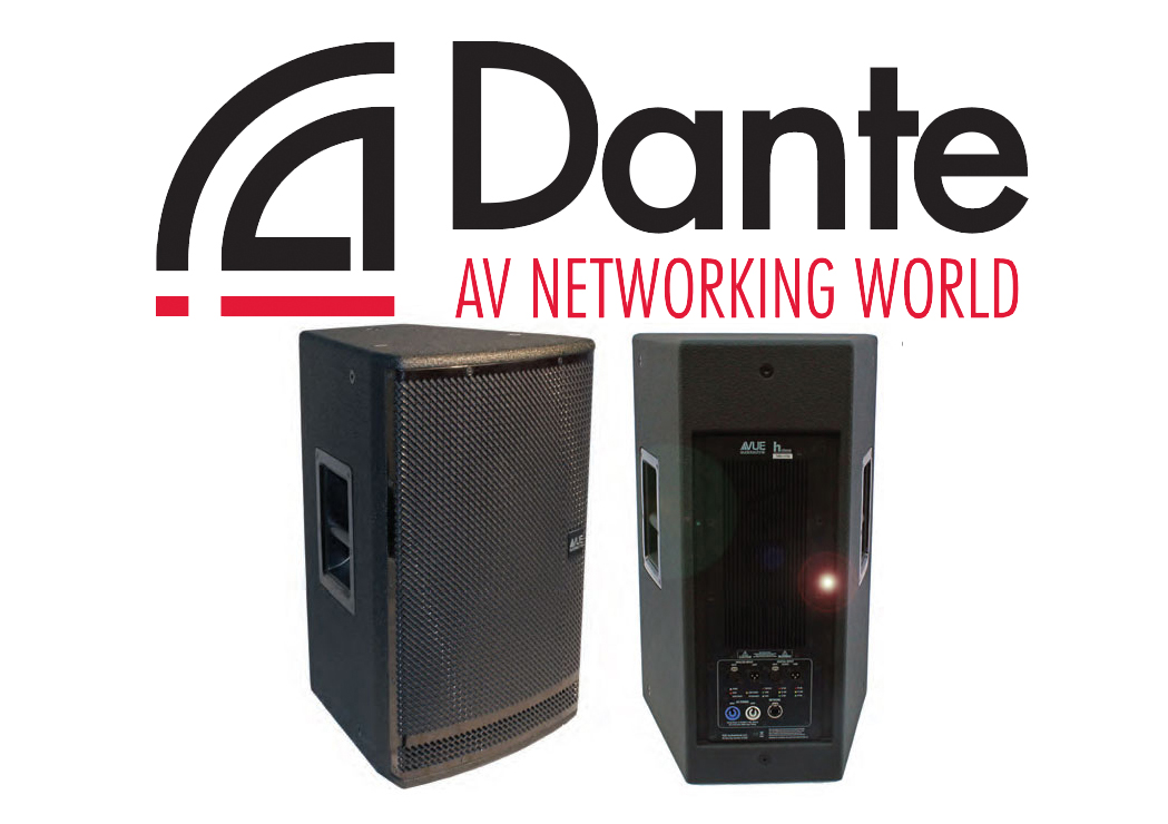 VUE Audiotechnik Provides Dante-Enabled h-12 Powered Speakers for Dante ...