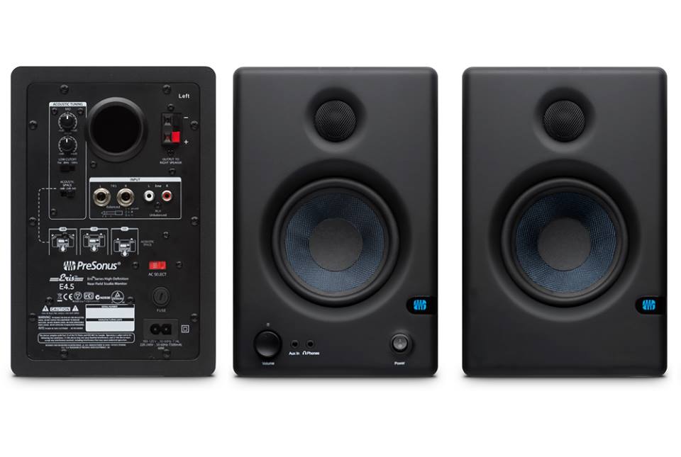PreSonus Ships Ultra-Compact E4-5 Studio Reference Monitor | audioXpress