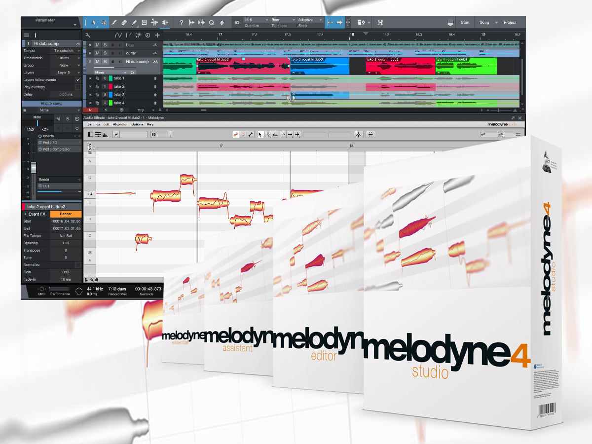 cakewalk melodyne cakewalk melodyne