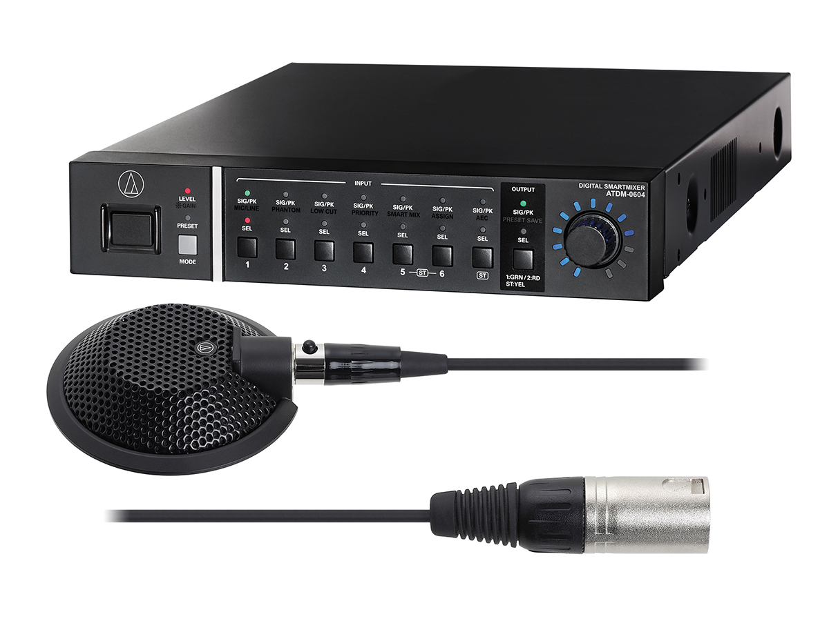 Audio-Technica Debuts ATDM-0604 Digital SmartMixer and U841R
