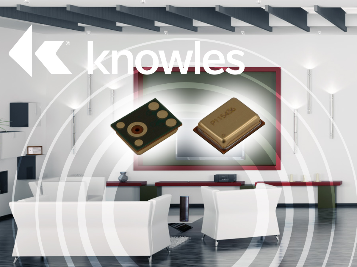 Knowles Introduces Analog MEMS Microphone with 70 dB SNR for Voice and