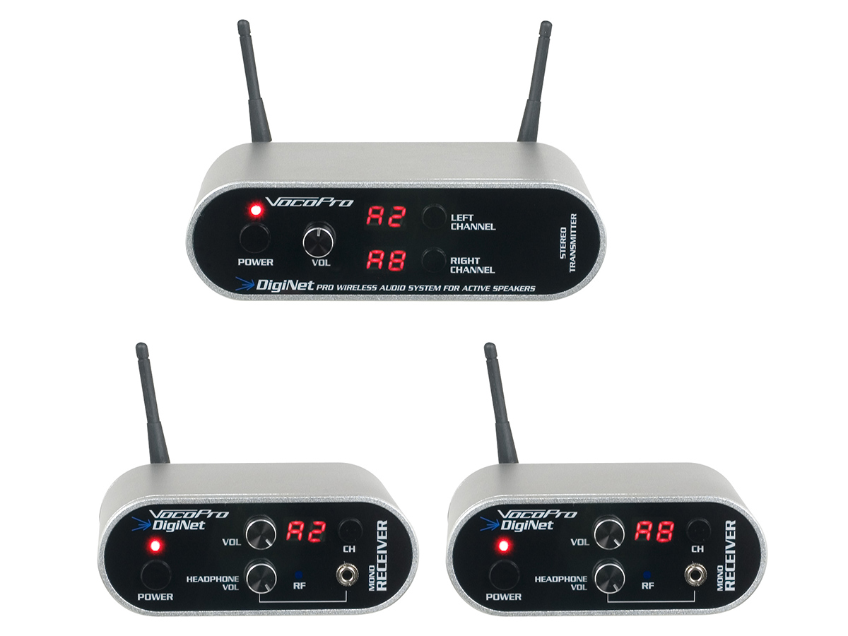 VocoPro Launches Digital Wireless Audio Transmitter and Receiver for Powered Speakers | audioXpress