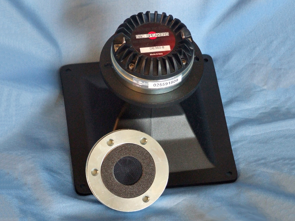 Test Bench B&C Speakers DE3608 1” Exit Pro Sound Compression Driver