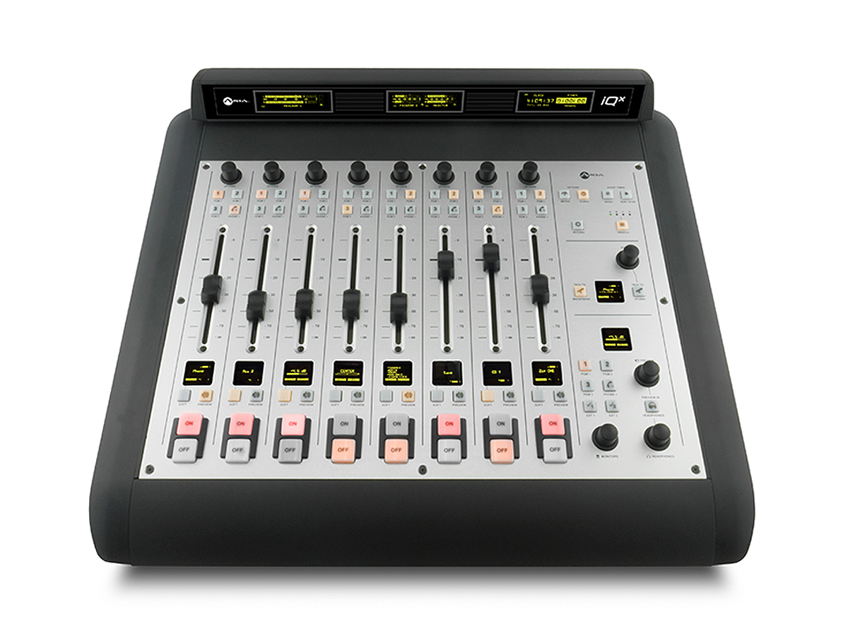 New Axia iQx AoIP Radio Console Offers Surface and Mixing Engine Allin