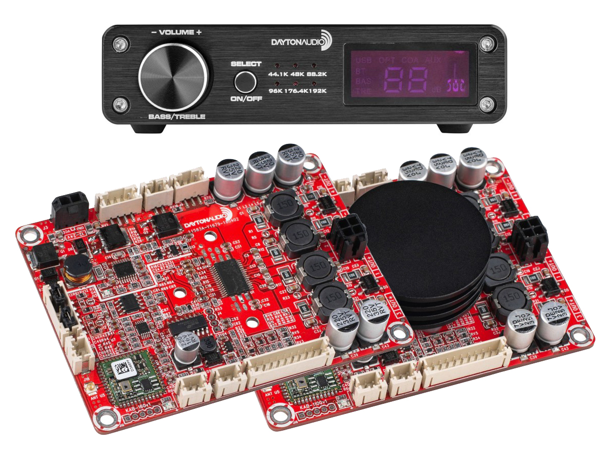 Dayton Audio Expands Bluetooth Convenience with New Class D Amp Boards