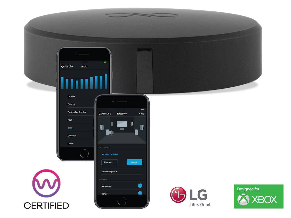 Axiim LINK USB Wireless Audio Transmitter for WiSA Ready TVs and Xbox