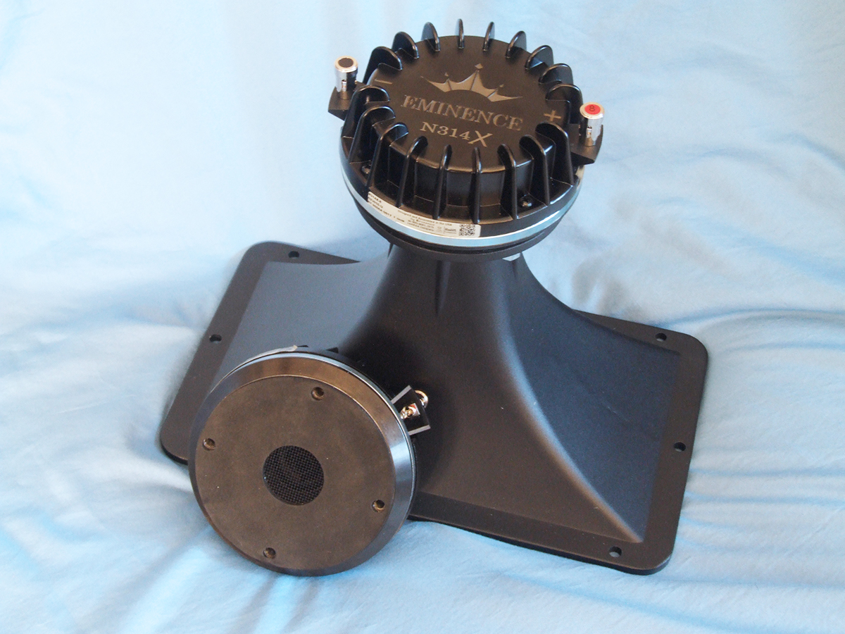 Test Bench Eminence N314X TeXtreme Compression Driver audioXpress