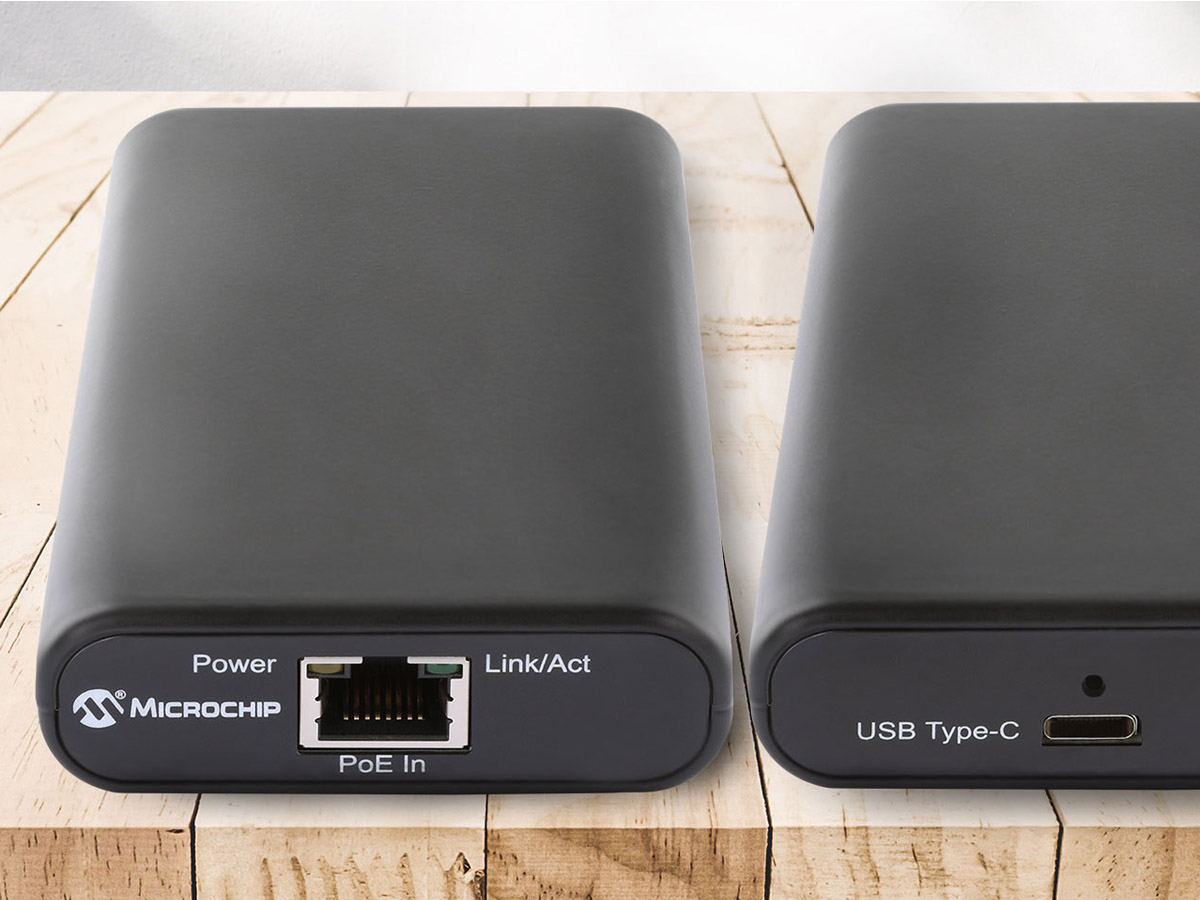Microchip Releases First IEEE 802.3bt PoE to USB TypeC Power and Data Adaptor audioXpress