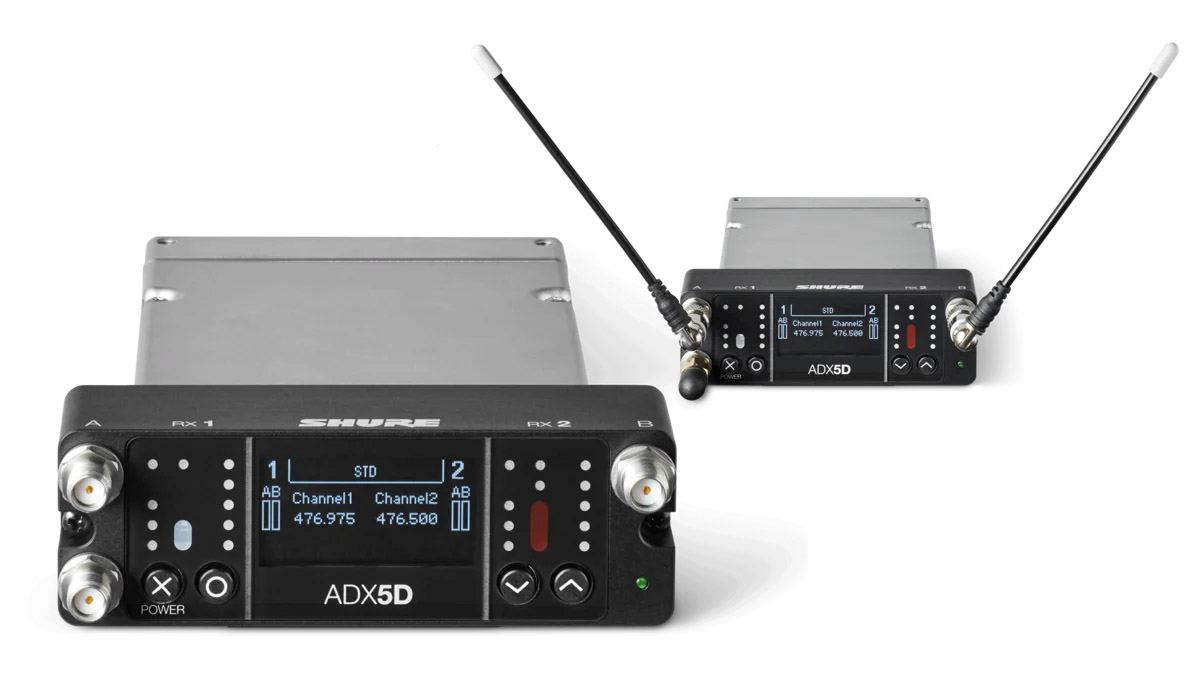 Shure Expands Axient Digital Wireless System With ADX5S Portable Slot