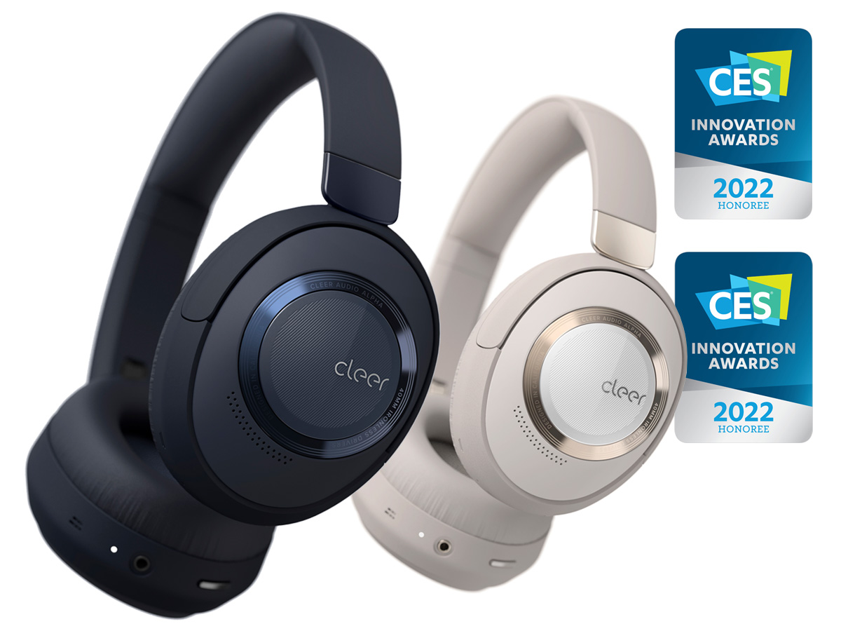 Cleer Audio Receives Two CES 2022 Innovation Awards for New Alpha