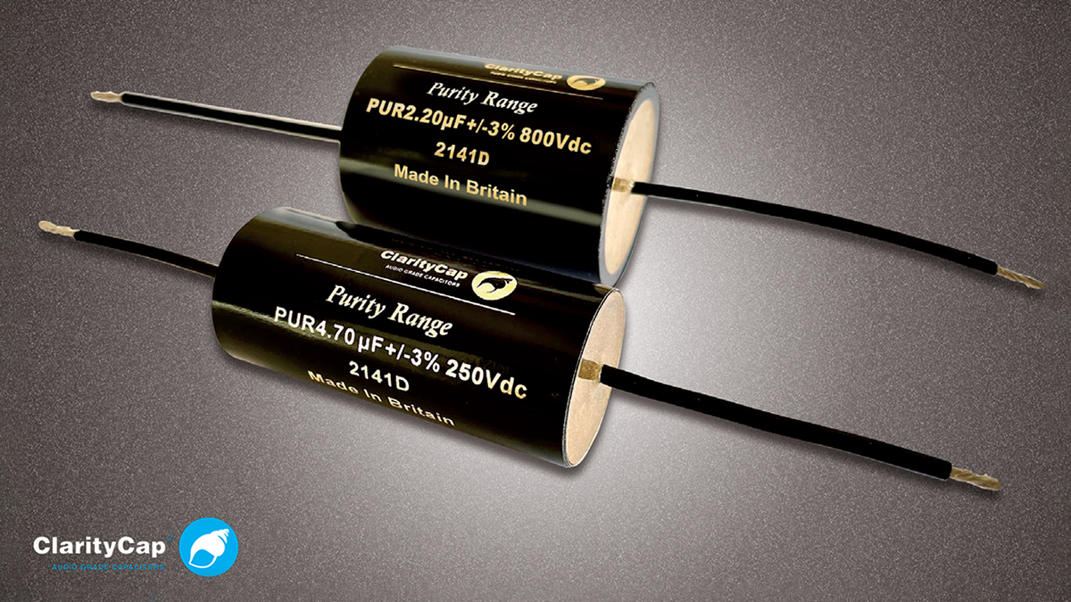 Charcroft Launches ClarityCap Purity HighEnd Audio Capacitors
