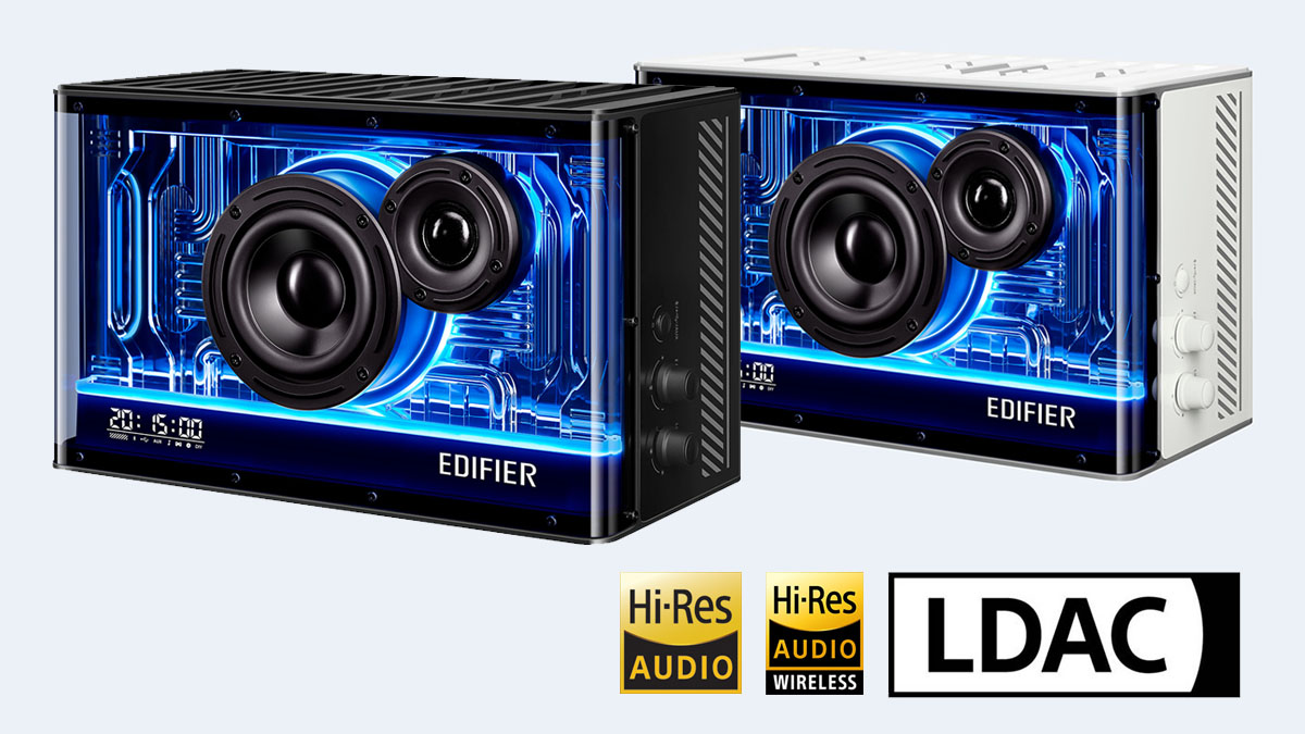 Edifier Unveils Integrated QD35 Tabletop Bluetooth Speaker with GaN