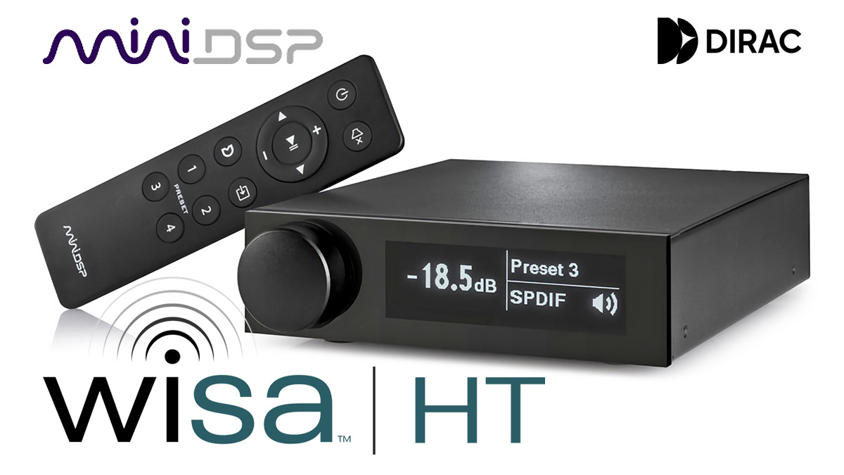 miniDSP Introduces Flex HT 8x8 DSP Processor with WiSA Wireless Home