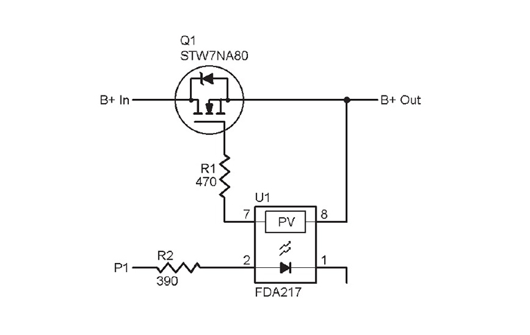 analog controller circuit project based onamp using simulation witharduino based tube power amplifier controller audioxpressfigure 3 the mosfet switching circuit is operated at 10