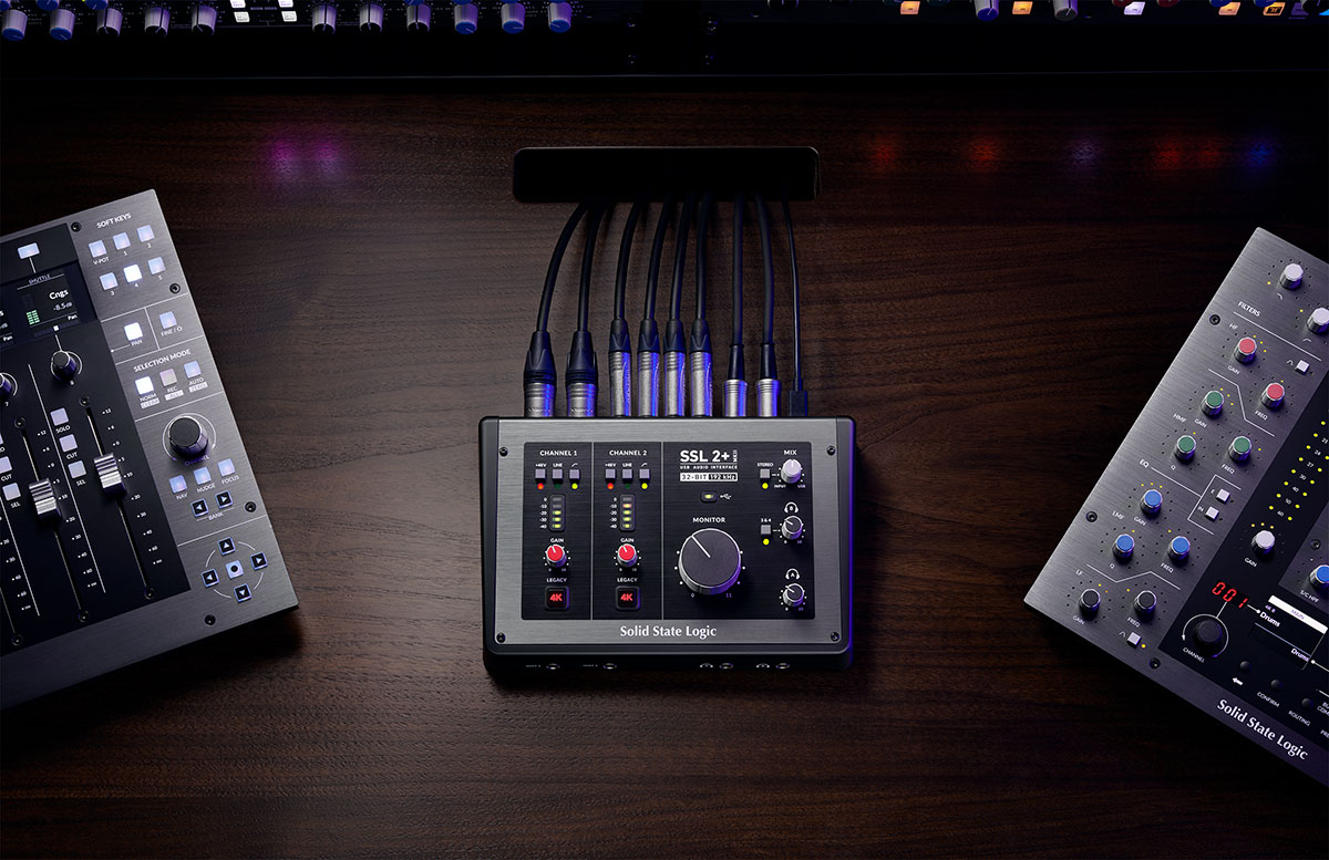 Solid State Logic Launches Updated SSL 2 MKII and SSL 2+ MKII USB-C Audio Interfaces