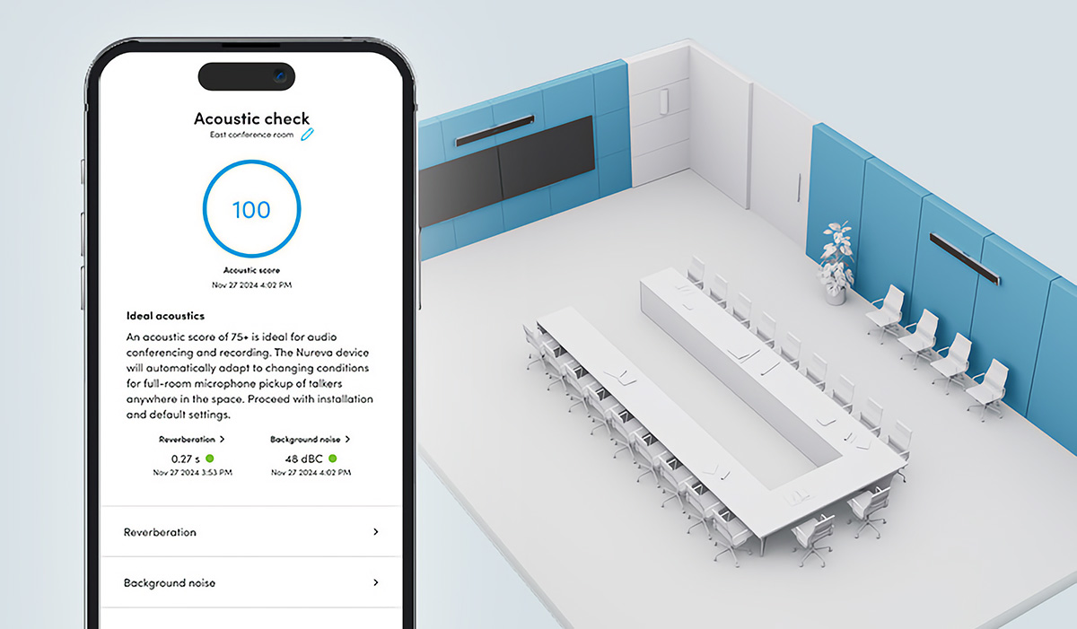 Nureva App for iOS Simplifies Measurement and Analysis of Acoustic Performance in Larger Spaces