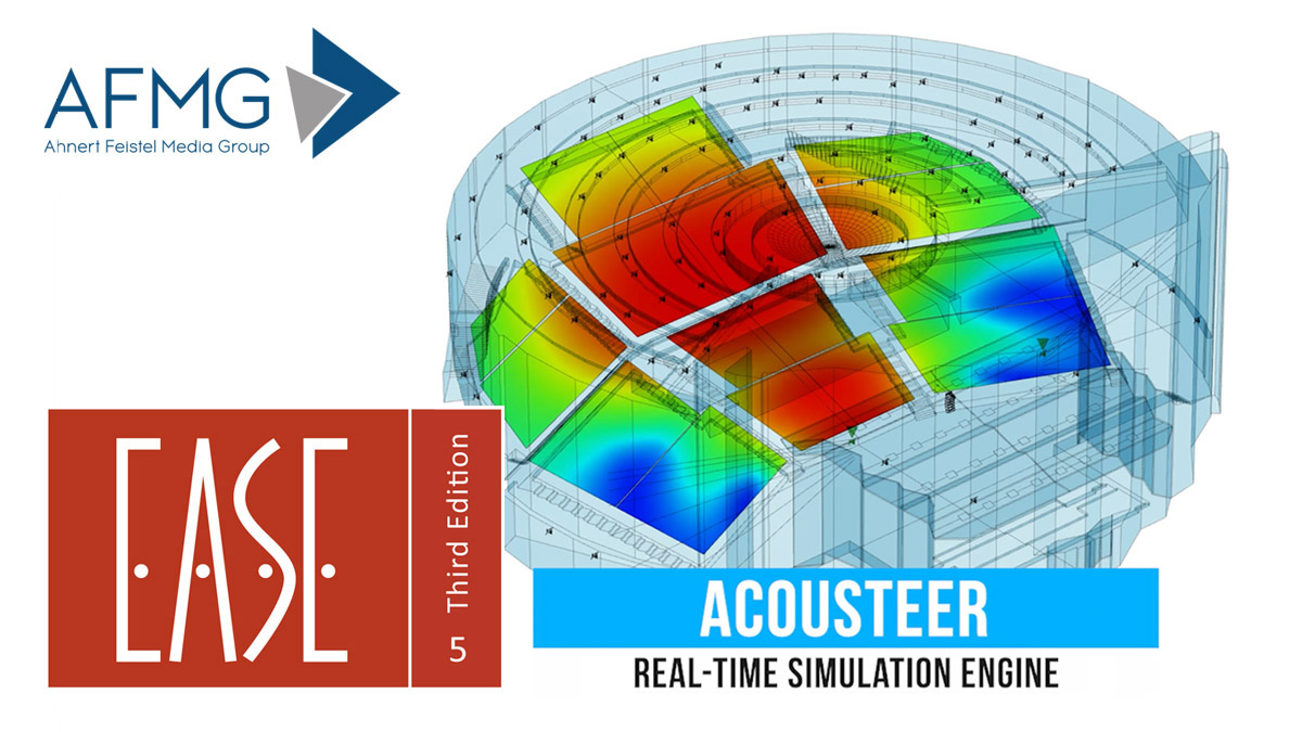 EASE 5 Third Edition Redefines Sound Reinforcement Planning with Acousteer Real-Time Simulation Engine