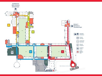 Infopoint Rode zone 2