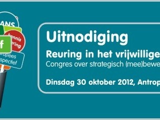 Congres Reuring in het vrijwilligerswerk op 30 oktober
