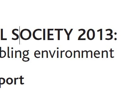 State of Civil Society: ngo’s steeds meer beperkt