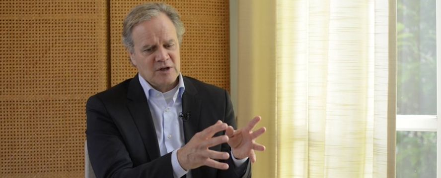 Charles Groenhuijsen in gesprek met Michael Rutgers