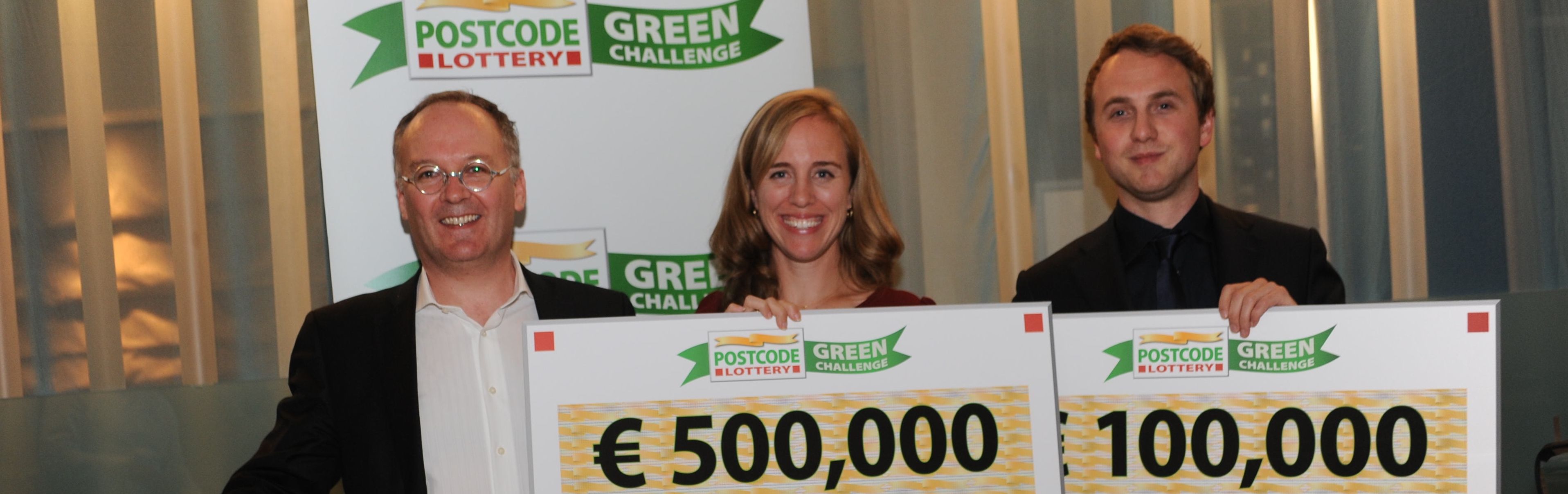 Prijzen Postcode Lottery Green Challenge uitgereikt