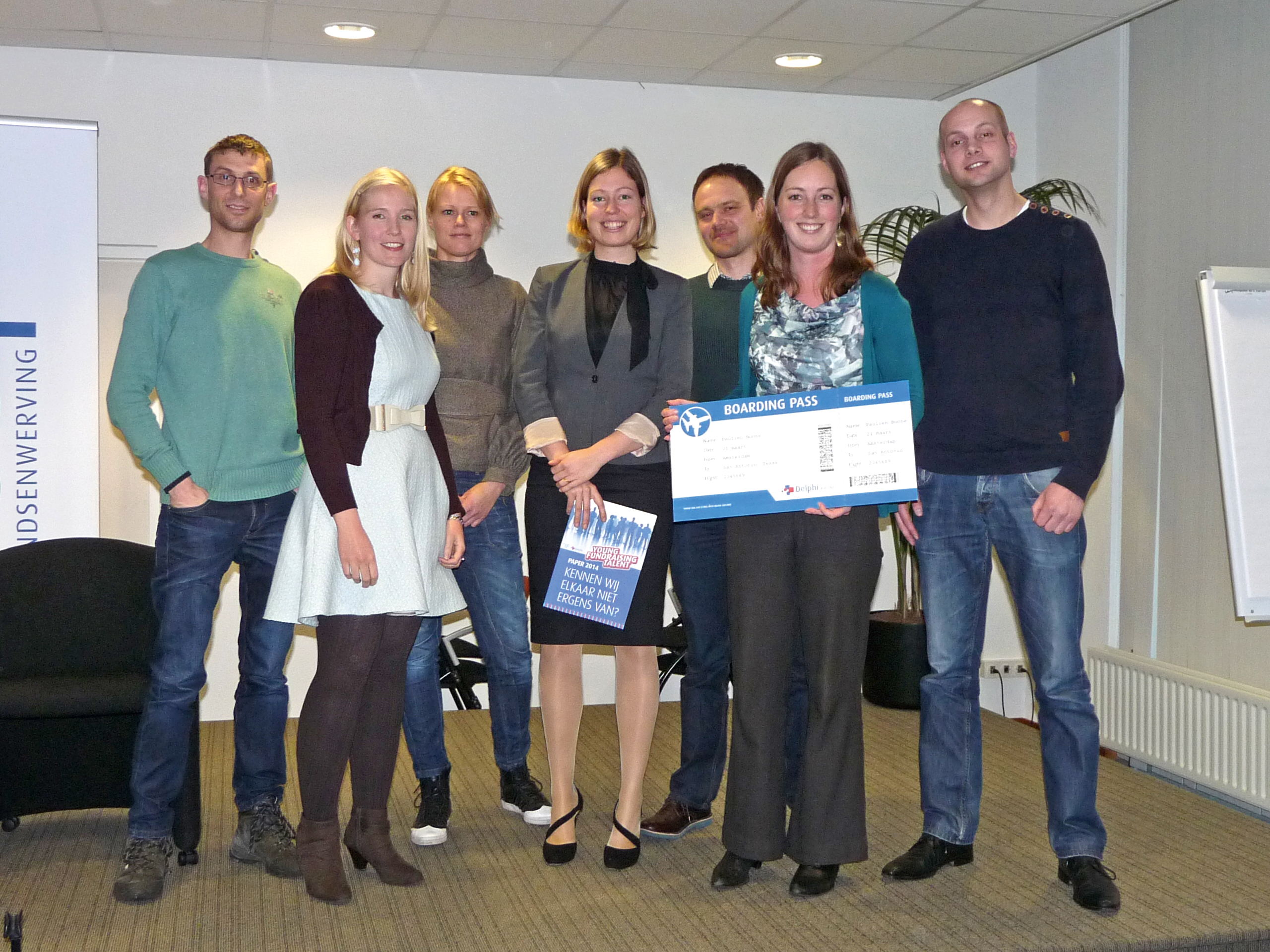 Paulien Boone wint Young Fundraising Talent wedstrijd