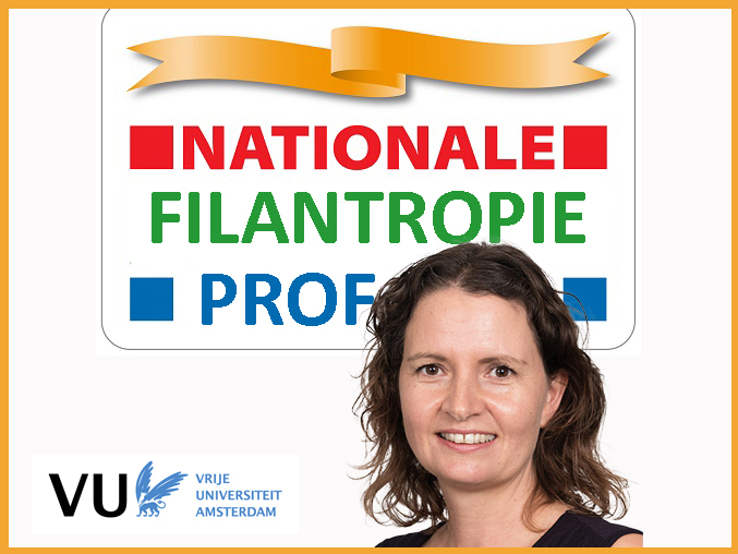 Op vrijdag 19 maart hield prof. dr. Pamala Wiepking haar inaugurele rede bij de Vrije Universiteit van Amsterdam. 