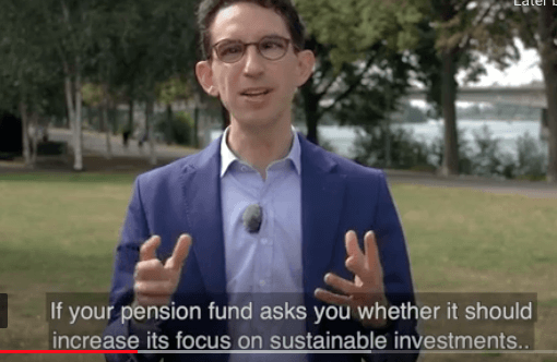 Nieuwe video Paul Smeets ‘Duurzaam belegd pensioen als het geld kost?’