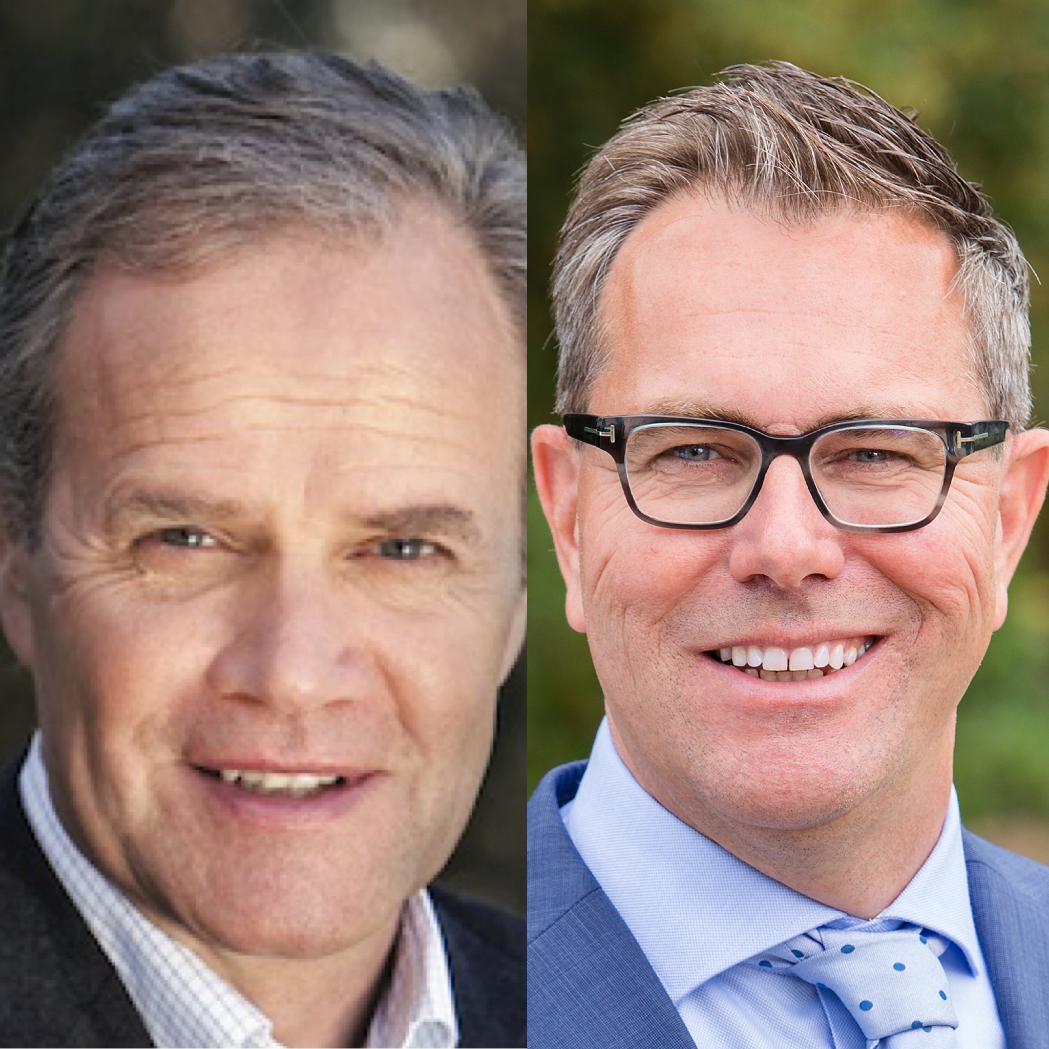 Michael Rutgers in gesprek met Marc van den Tweel.