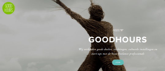 ZZP'ers werken voor het goede doel via nieuw platform Goodhours