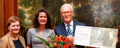 Heleen Terwijn winnaar Hélène de Montigny-prijs