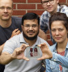 Tekst en foto’s afdrukken met fotovoltaïsche inkt