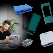 Complete assemblage elektronicabehuizing