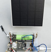 Solar-Powered LoRa Node