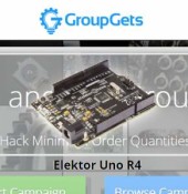 Schrijf u in voor een Elektor Uno R4 bij GroupGets