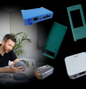Complete assemblage elektronicabehuizing